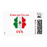Personalized Mexican Kiss Me I'm Eva Stamps