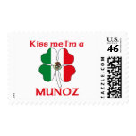 Personalized Mexican Kiss Me I'm Munoz postage