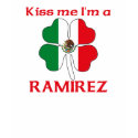 Personalized Mexican Kiss Me I'm Ramirez t-shirts