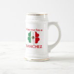 Personalized Mexican Kiss Me I'm Sanchez Coffee Mug