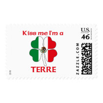Personalized Mexican Kiss Me I'm Terre stamps