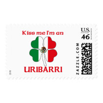 Personalized Mexican Kiss Me I'm Uribarri stamps