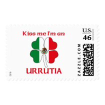 Personalized Mexican Kiss Me I'm Urrutia stamps