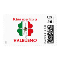 Personalized Mexican Kiss Me I'm Valbueno stamps