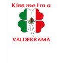Personalized Mexican Kiss Me I'm Valderrama t-shirts