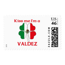 Personalized Mexican Kiss Me I'm Valdez stamps