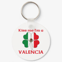 Personalized Mexican Kiss Me I'm Valencia keychains by KissMeTshirts Personalized Mexican Kiss Me I'm Valencia keychains