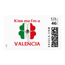 Personalized Mexican Kiss Me I'm Valencia stamps