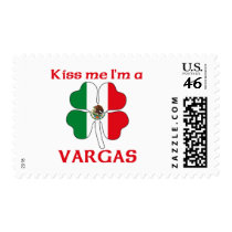 Personalized Mexican Kiss Me I'm Vargas stamps