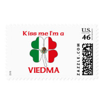 Personalized Mexican Kiss Me I'm Viedma stamps