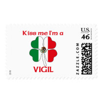 Personalized Mexican Kiss Me I'm Vigil stamps
