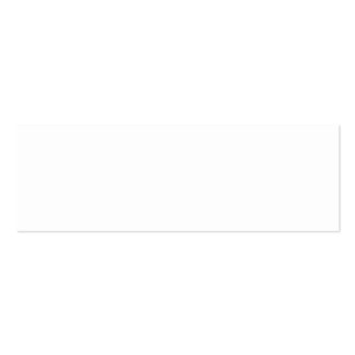 Skinny, 3.0" x 1.0", 20 pack, White