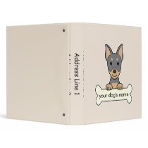 Personalized Miniature Pinscher Binder