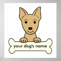 Personalized Miniature Pinscher Poster
