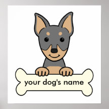 Personalized Miniature Pinscher Posters