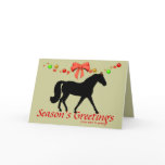 Personalized Missouri Fox Trotter Christmas Cards