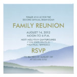 Personalized Misty Mountain Family Reunion Invites