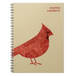 Personalized Modern Cardinal Journal / Notebook