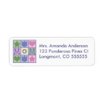 Personalized Mom Quilt Square Address Labels