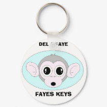 PERSONALIZED  MONKEY KEY CHAINS keychains