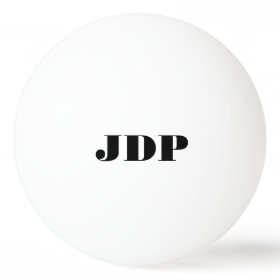 Personalized monogram ping pong balls Ping-Pong ball