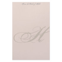 Personalized Monogram Stationery by farmer77 Personalized Monogram Stationery