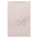 Personalized Monogram Stationery