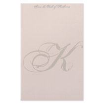 Personalized Monogram Stationery by farmer77 Personalized Monogram Stationery
