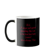 Personalized Morphing Mug-Rose Design