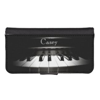 Personalized Music Piano Wallet Phone Case