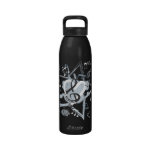 Personalized Musical Star notes designer pattern Water Bottles