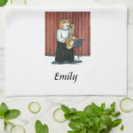 Personalized Musician's American MoJo Towel Personalized Musician's American MoJo Towel