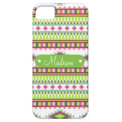 Personalized Name Aztec Andes Tribal Mountains iPhone 5 Covers
