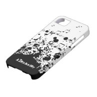 personalized name cool music explosion iPhone 5 case