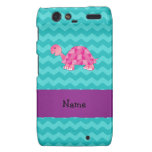 Personalized name pink turtle casemate cases