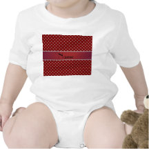Personalized name red diamonds t shirt
