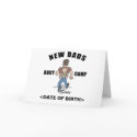 Personalized New Dads Boot Camp Cards by Personalized_New_Dad Personalized New Dads Boot Camp Cards