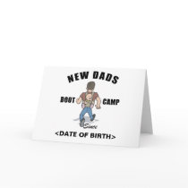 Personalized New Dads Boot Camp Cards by Personalized_New_Dad Personalized New Dads Boot Camp Cards