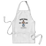 Personalized New Dads Boot Camp Gift aprons