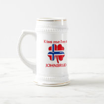 Personalized Norwegian Kiss Me I'm Johnsrud mugs by KissMeTshirts Personalized Norwegian Kiss Me I'm Johnsrud mugs
