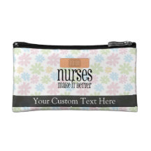Personalized Nurse Bandage Cosmetics Bags