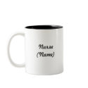 Personalized Nurse Teddy Bear Mug by Funnyteacher Personalized Nurse Teddy Bear Mug