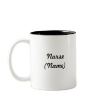 Personalized Nurse Teddy Bear Mug