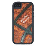 Personalized Old Retro Basketball Pattern iPhone 5/5S Cover
