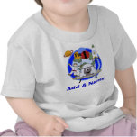 Personalized Outer Space 1st Birthday Tshirt