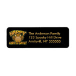 Personalized Owl-O-Ween Address Labels