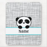 Personalized Panda Mousepad