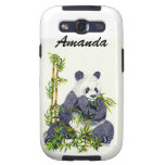 Personalized Panda Samsung Galaxy casemate cases