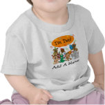 Personalized Party Animals 2nd Birthday Tshirt
