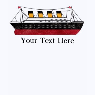 Personalized Passenger Steamship Kids Ringer T-Shi shirt